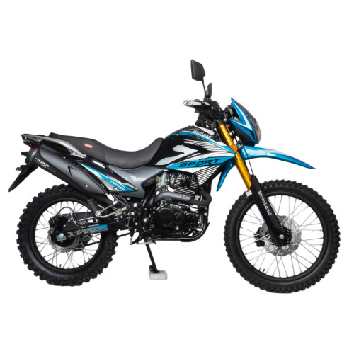 Мотоцикл Эндуро Motoland ST 300 NEON (175FMM) черный/синий