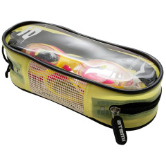 Очки для плавания ATEMI B603 дет., силикон (жел/роз)