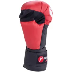 Перчатки для рукопашного боя RUSCOsport, к/з, красн. Oz 8