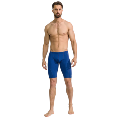 Плавки ATEMI TSAP01LB шорты, синие,антихлор,  р-р.48