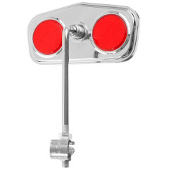 Велозеркало TBS cl-104  прямоуголные с катафотом, высокие боковины (NTB90323)