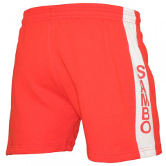 Шорты для самбо BoyBo BSS450, цвет красный, Рост:160