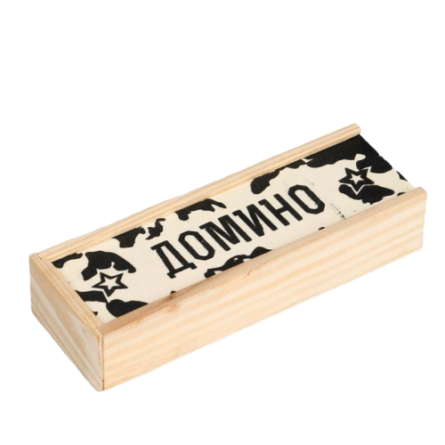 Игра настольная ДОМИНО Армейское (3913222)
