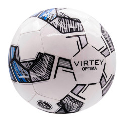 Мяч ф/б VIRTEY 921006 OPTIMA р.5, цв. белый/св. синий