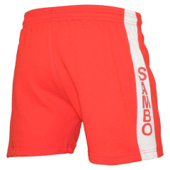 Шорты для самбо BoyBo BSS450, цвет красный, Рост:140