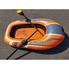 Лодка BESTWAY 61078  KONDOR 1000, комплект: весла пластик