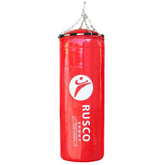 Мешок боксерский RUSCOSPORT 35кг 120см d-35см красный