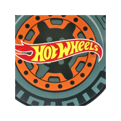 Санки ледянки HOT WHEELS круглая, 52см