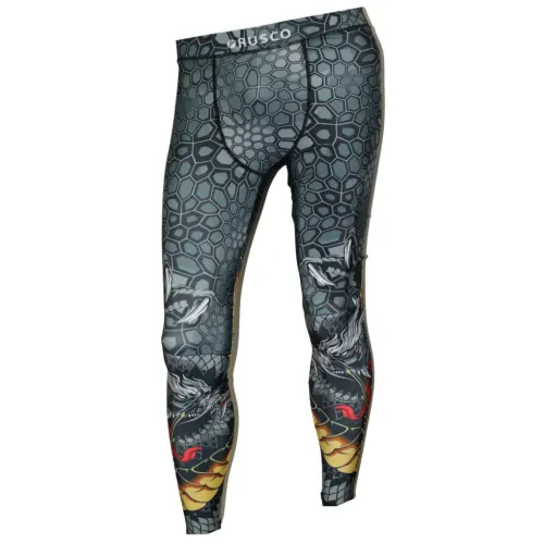 Тайтсы (лосины) мужские Rusco Sport Dragon взрослые (XS)