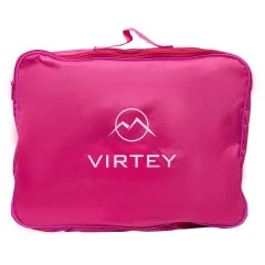 Коньки раздвижные VIRTEY JOY р. 35-38. Цвет: розовый