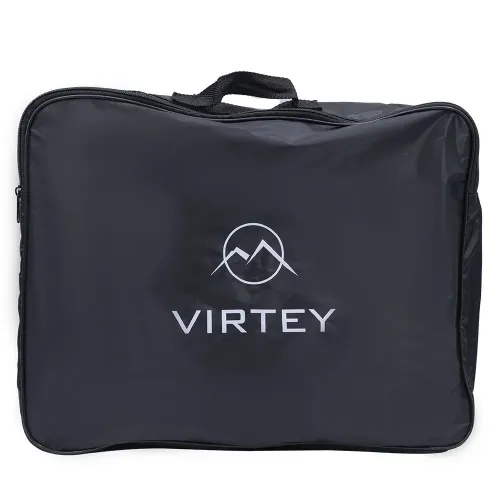 Коньки раздвижные VIRTEY SITI BW-167 р. 31-34. Цвет: черный/зеленый
