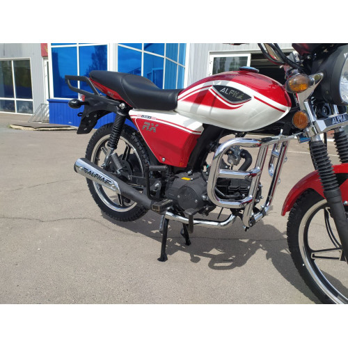 Мопед MOTOLAND ALPHA RX 11 красный/белый *1