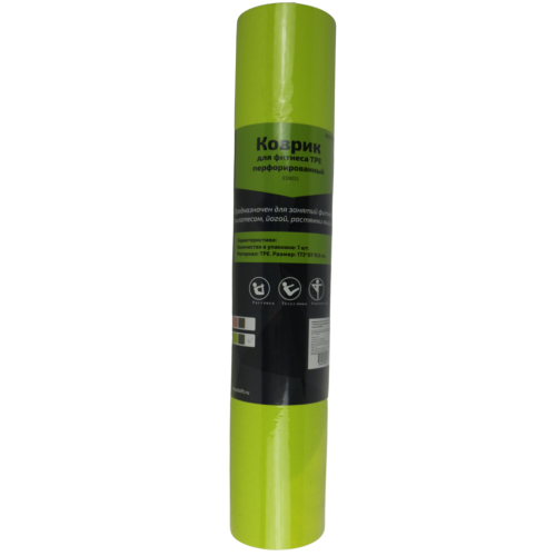 Коврик для йоги ESPADO TPE ES9031 (173х61х0,6) зеленый