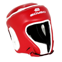 Шлем боксерский BOYBO Universal Nylex красный  р. XL
