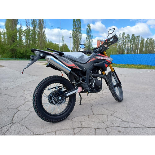 Мотоцикл Эндуро Motoland BLAZER (XF250-B) (169FMM) черный/красный