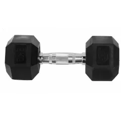 Гантель Lite Weights 3185LW 9кг обрезиненная, шестигранник