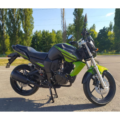Мотоцикл Дорожный Motoland BANDIT 250 черный/зеленый