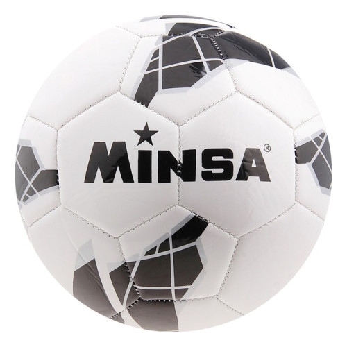 Мяч ф/б MINSA PU 345гр, 32 панели, р.5 (634894)