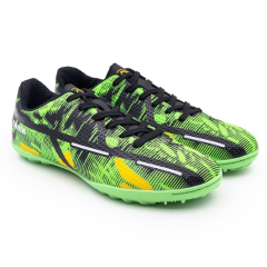 Бутсы ф/б VIRTEY TURF 23876, иск.кожа, цв. зеленый/черный, р.43