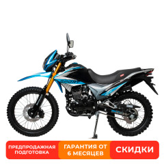 Мотоцикл Эндуро Motoland ST 300 NEON (175FMM) черный/синий