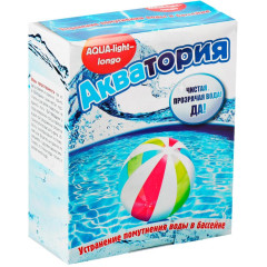 Средство для бассейнов AQUA-light-long Акватория, от помутнения воды, 500 г (4359507)