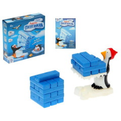 Игра ПАДАЮЩАЯ БАШНЯ Льдины пингвина игра для детей и взрослых