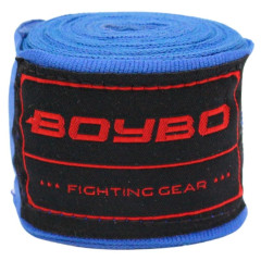 Бинт эластичный BOYBO, материал: хлопок- эластан Длина: 2,5м. (Синий)