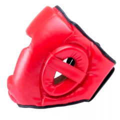 Шлем боксерский BOYBO Winner Flexy BP2004 красный р. XL (закрытый)