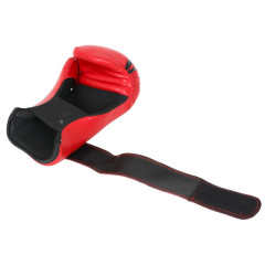 Перчатки для тхэквондо Boybo GTF/ITF к/з красные размер L