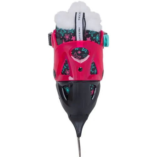 Коньки раздвижные TECH TEAM ICEROLL BLACK/PINK р.35-38