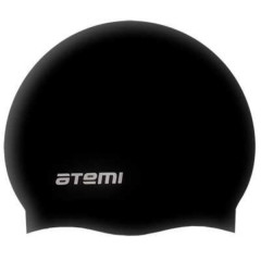 Шапочка для плавания ATEMI SC301 силикон, черная