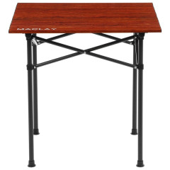 Стол походный MACLAY 58х58х78 см, цв. коричневый (9309720)