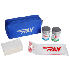 Мазь лыжная набор RAY ( сумка, мазь WT-10, WT-20, пробка, скребок)