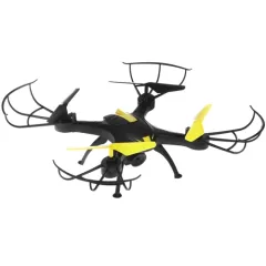 Игрушка КВАДРОКОПТЕР Pilotage Falcon X FPV 0.3Mpix VGA WiFi ПДУ черный/желтый
