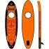 SUP-доска надувная универсальная TECH TEAM CRUZO (orange) 290x77x10см (с окном)(816119)