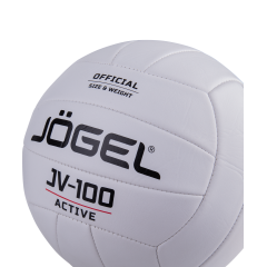 Мяч в/б JOGEL JV-100 белый р.5 (42623-68150)