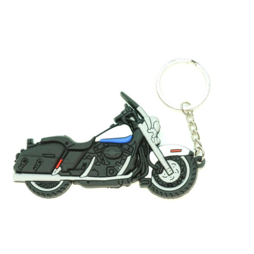 Брелок резиновый HARLEY-DAVIDSON (черный)