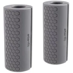 Расширитель хвата комплект STARFIT Pro BB-110, d-25 мм, цилиндрические, серый, 2 шт (46338-72583)