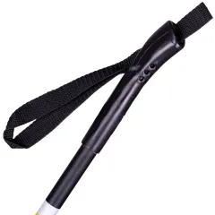 Палки лыжные VUOKATTI 120 Black/Yellow 100% стекловолокно