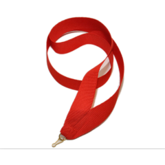 Медаль МТ853-2 наградная с лентой, d-5см (серебро)