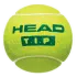 Мяч б/т  HEAD T.I.P Green 3шт (30494-55065)