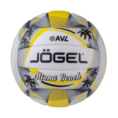 Мяч в/б JOGEL Miami Beach белый/желтый р.5