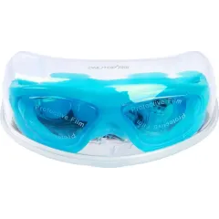 Очки для плавания ONLYTOP, взрослые + беруши (848647)