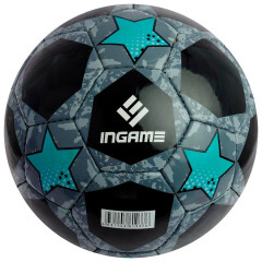 Мяч ф/б INGAME PRO BLACK 2020 р.5 черный/бирюзовый
