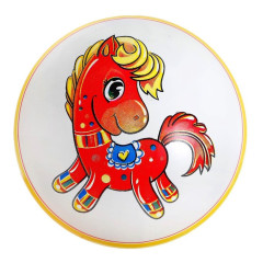 Мяч игровой 20см с рисунком (5100027)