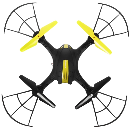 Игрушка КВАДРОКОПТЕР Pilotage Falcon X FPV 0.3Mpix VGA WiFi ПДУ черный/желтый