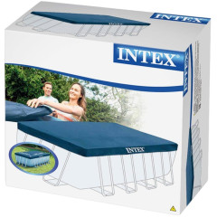 Тент для каркасного бассейна INTEX 28037, прямоугольный, 400х200см