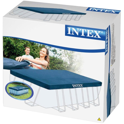 Тент для каркасного бассейна INTEX 28037, прямоугольный, 400х200см