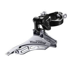 Переключатель передний Shimano Tourney FD-TY300, хомут 28,6 мм, нижняя тяга (370151)