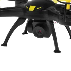 Игрушка КВАДРОКОПТЕР Pilotage Falcon X FPV 0.3Mpix VGA WiFi ПДУ черный/желтый